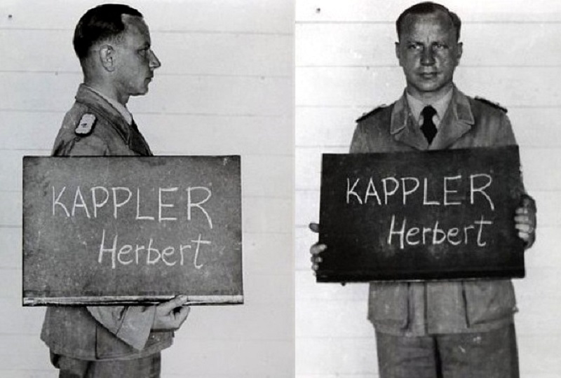 Photograph of Herbert Kappler, one of the protagonists of the Gold of Rome saga